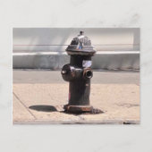 New York City Fire Hydrant Post Kaart (Voorkant)