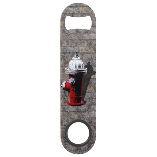 New York City Fire Hydrant Speed Bottle Open Flessenopener (Achterkant)