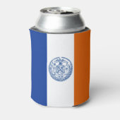 New York City Flag Blikjeskoeler (Blikje Achterkant)