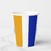 New York City flag paper cups Papieren Bekers (Links)