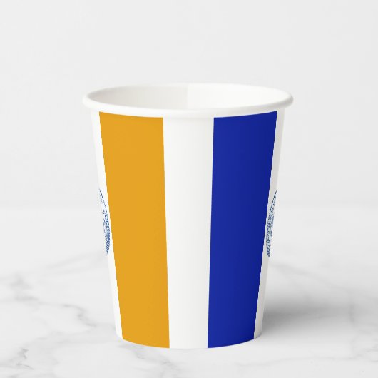 New York City flag paper cups Papieren Bekers (Links)