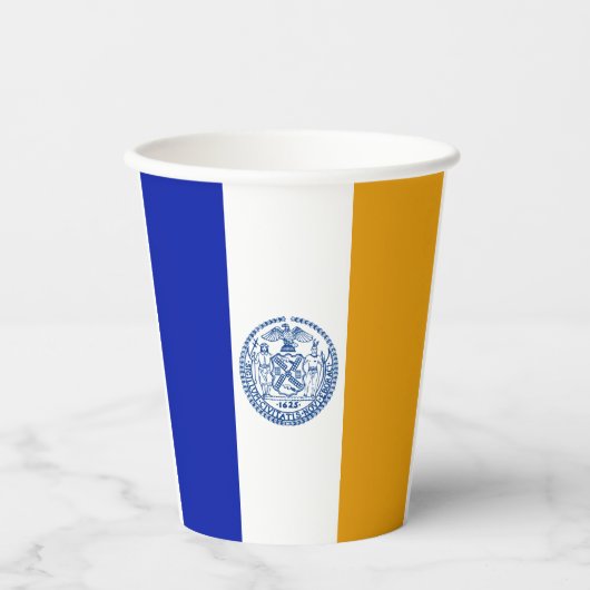 New York City flag paper cups Papieren Bekers (Voorkant)
