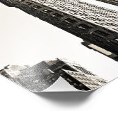 New York City - Flatiron Building and Clock Foto Afdruk (Hoek)