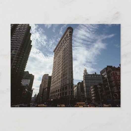  New York City Flatiron District 5th Avenue Briefkaart (Voorkant)