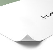 New York City Flower Market Central Park Poster (Hoek)