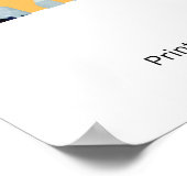 New York City Flower Market Greenwich Poster (Hoek)