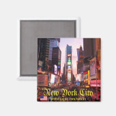 New York City fotografie magneet (Voorkant / Achterkant)