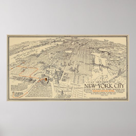 New York City -  foto's - 1932 Poster (Voorkant)