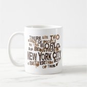 New York City (Funny) Gift Koffiemok (Links)