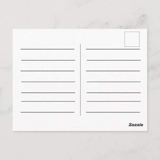 New York City gebouwen balkon uitzicht Briefkaart (Achterkant)