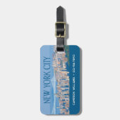 New York City | Geniet van Central Park Bagagelabel (Voorkant verticaal)