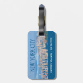 New York City | Geniet van Central Park Bagagelabel (Achterkant verticaal)
