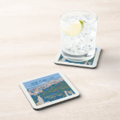 New York City | Geniet van Central Park Bier Onderzetter (Rechterzijde)