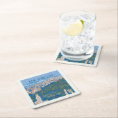 New York City | Geniet van Central Park Kartonnen Onderzetters (Insitu)