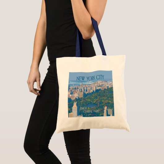New York City | Geniet van Central Park Tote Bag (Voorkant (product))