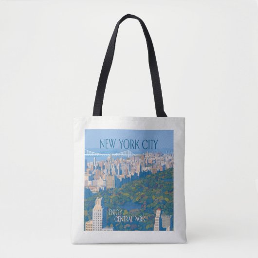 New York City | Geniet van Central Park Tote Bag (Voorkant)
