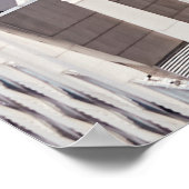 New York City gevarieerde architectuur, kleur toon Poster (Hoek)