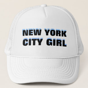 NEW YORK CITY GIRL hoed Trucker Pet