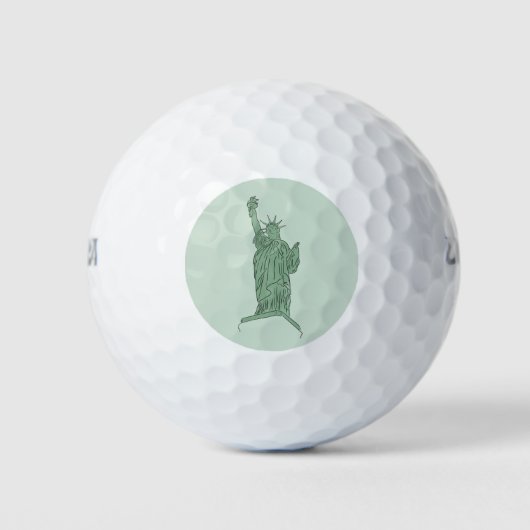 New York City Golfballen (Voorkant)