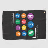 New York City Golfhanddoek (Horizontaal)