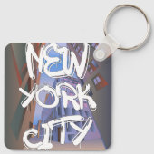 New York City Graffiti Sleutelhanger (Achterkant)