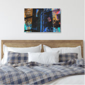 New York City Graffiti Street Foto Canvas Afdruk (Insitu (Slaapkamer))