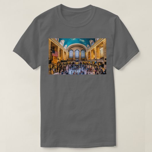 New York City Grand Central Station Terminal T-shirt (Design voorkant)