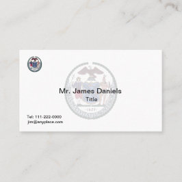 New York City Great Seal Visitekaartje