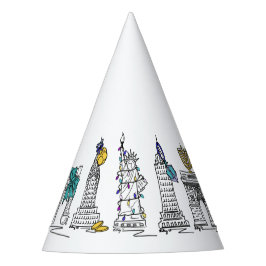 New York City Hanukkah NYC Jewish Holiday Chanukah Feesthoedjes