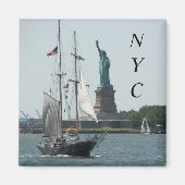 New York City Harbor Photo Magneet (Voorkant)