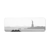 New York City Harbour - Vrijheidsbeeld Etiket (Voorkant)