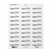 New York City Harbour - Vrijheidsbeeld Etiket (Full Sheet)
