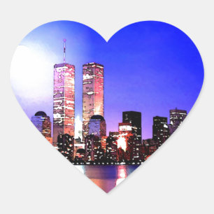 New York City Hart Sticker