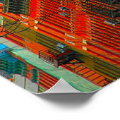 New York City "Hell's Kitchen District Street" Poster (Hoek)