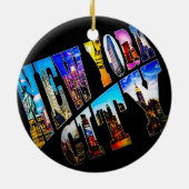 New York City Holiday Ornament (Achterkant)
