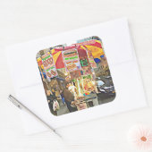 New York City Hot Dog Stand Foto Sticker (Envelop)