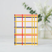 New York City I | Piet Mondriaan | Briefkaart (Staand voorkant)