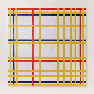 New York City I   Piet Mondriaan   Legpuzzel