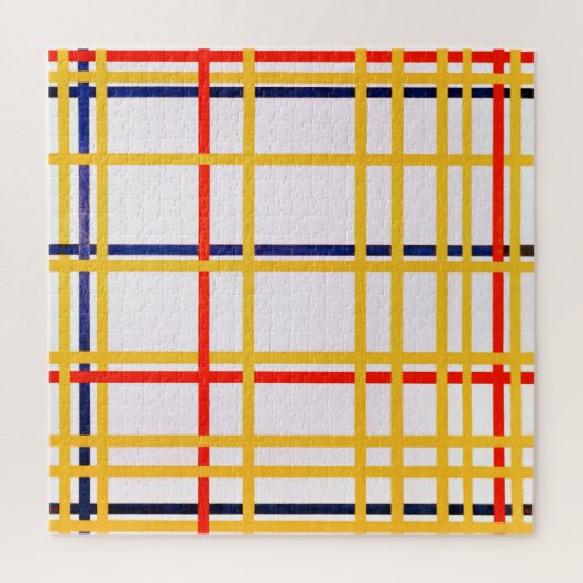 New York City I | Piet Mondriaan | Legpuzzel (Verticaal)