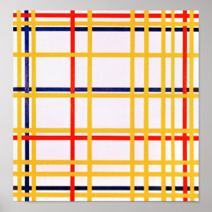 New York City I Piet Mondriaan Poster