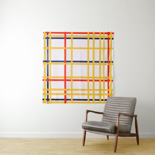 New York City I   Piet Mondriaan   Wandkleed