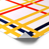 New York City I | Piet Mondrian | Poster (Hoek)