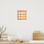New York City I | Piet Mondrian | Poster (Keuken)