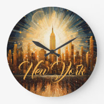 New York City, illustratie, Kleurrijk Modern