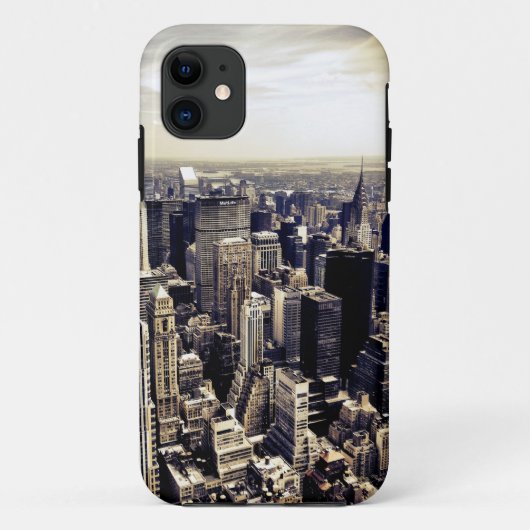 New York City Infinite Skyline Case-Mate iPhone Case (Achterkant)