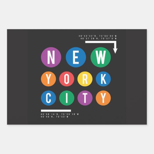 New York City Inpakpapier Vel (Voorkant 3)