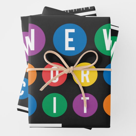 New York City Inpakpapier Vel (In situ)