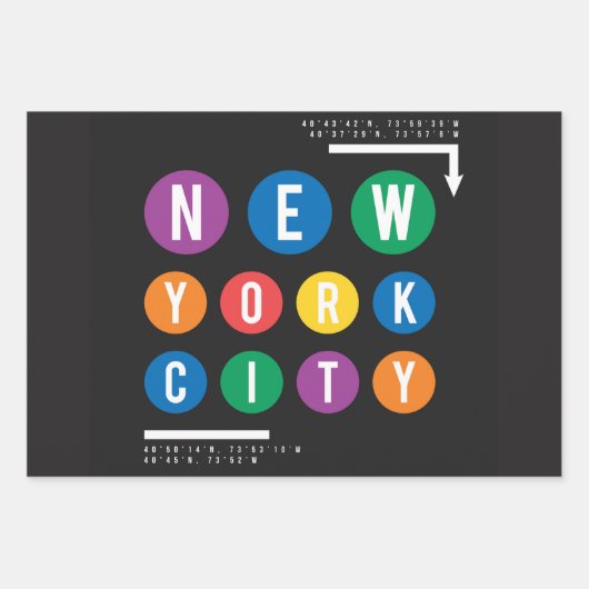 New York City Inpakpapier Vel (Voorkant)