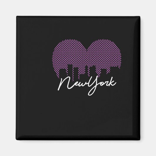 New York City Is My Valentine  Magneet (Voorkant)