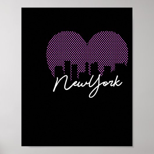 New York City Is My Valentine  Poster (Voorkant)
